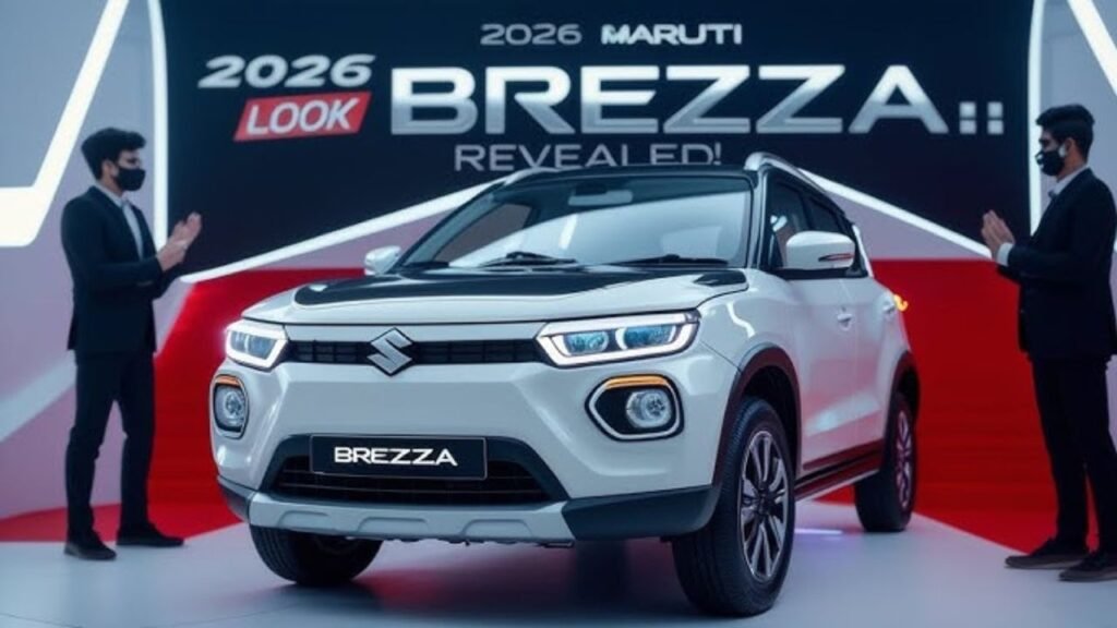 9-inch Touchscreen, Wireless Android Auto, Dual Tone Upholstery And Rear AC Vents – jainproperties.in 1 Maruti Brezza 2025