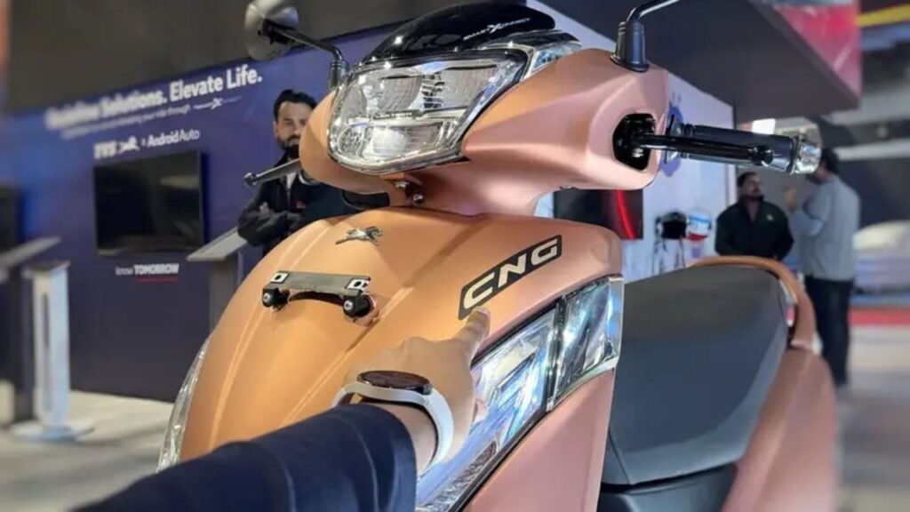 TVS Jupiter CNG 2025 – Futuristic Green Scooter Offering Bold Styling, Supreme Comfort, And High Fuel Efficiency Designed – jainproperties.in 1 TVS Jupiter CNG 2025